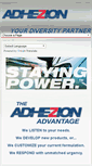 Mobile Screenshot of adhezioninc.com